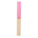 Hand fan - pink