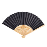 Hand fan - black