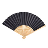 Hand fan - black