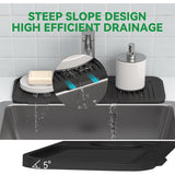 Kitchen sink splash guard -45x14cm