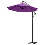 Protection Beach Umbrella 8 Ribs 3M - Purple