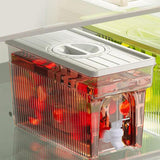 موزع عصير - أبيض