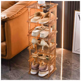 5-Layer Shoes Shelf - Coffee