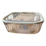 Storage Box Square W/Lid Small Clear
15.2X15.2X8.3Cm- Clear