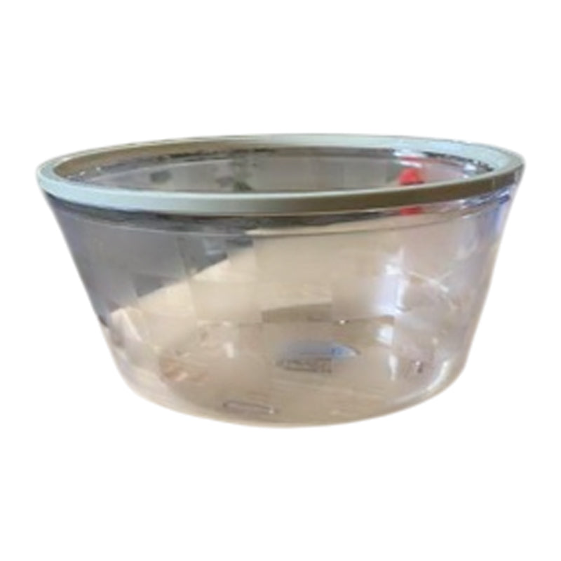 Storage Box Round Big 16.5X16.5X14.2Cm- Clear