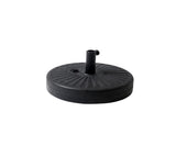 Plastic Round Umbrella Base - Black