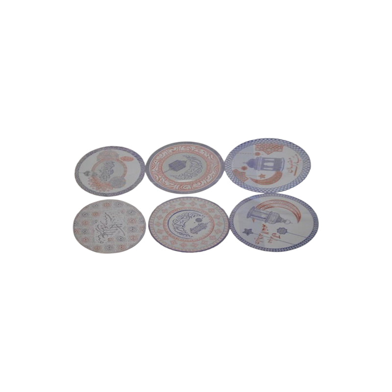 Place Mat Round 38Cm-Multicolour
