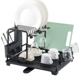 Aluminum Dish Drying Rack-Black
