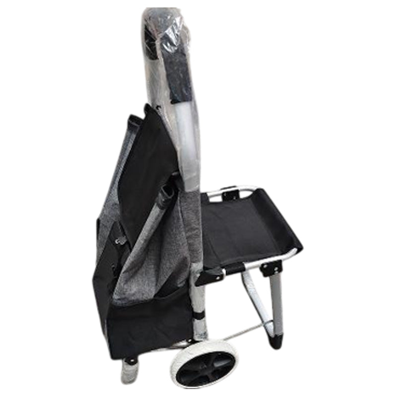 Shopping Trolley 2 Wheels-Grey