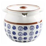 Zrxmnoth Soup Bowl With Spoon-White