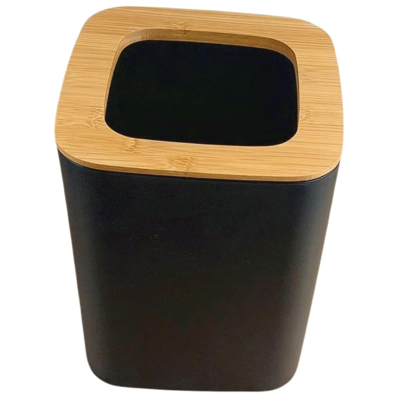 Idesign Trash Can -Black