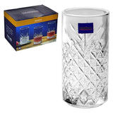 6Pc Glass Cup - Clear