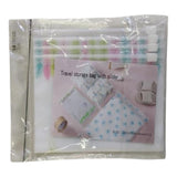 5Pc Travel Storage Bag With Slider 280*200*0.08Mm - Multicolor