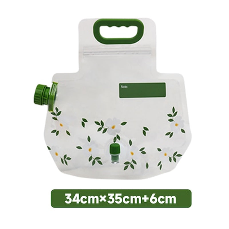 Water Bag 34X35Cm-White&Green