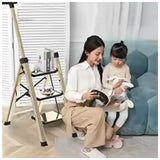 Gamegem 3 Step :Aluminum Ladder - Champagne