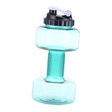 Water Bottle Dumbell Shape 2200Ml -Green