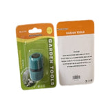 Double Hose Connector 1/2" - Green