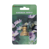 Metal Hose Connector Brass Plated 1/2” - Gold