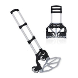 Aluminum Folding Trolley-100Kg - Black&White