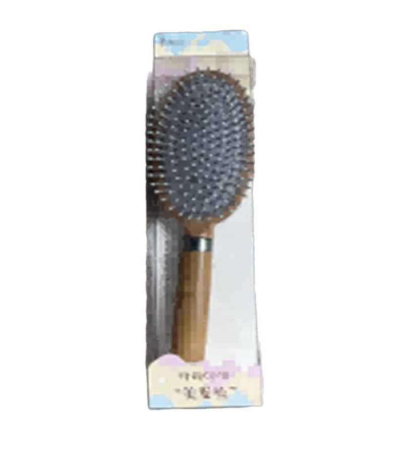 Oval Hair Brush-Brown