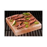 Barbecue Salt Board Rectangular 30X20Cm - Brown