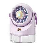 Reachargable Hand Fan-Purple