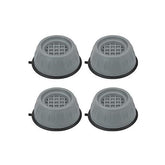 4Pc Multifunction Non-Slip Legs For Washing Machine/Friedge- Gray