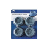 4Pc Multifunction Non-Slip Legs For Washing Machine/Friedge- Gray