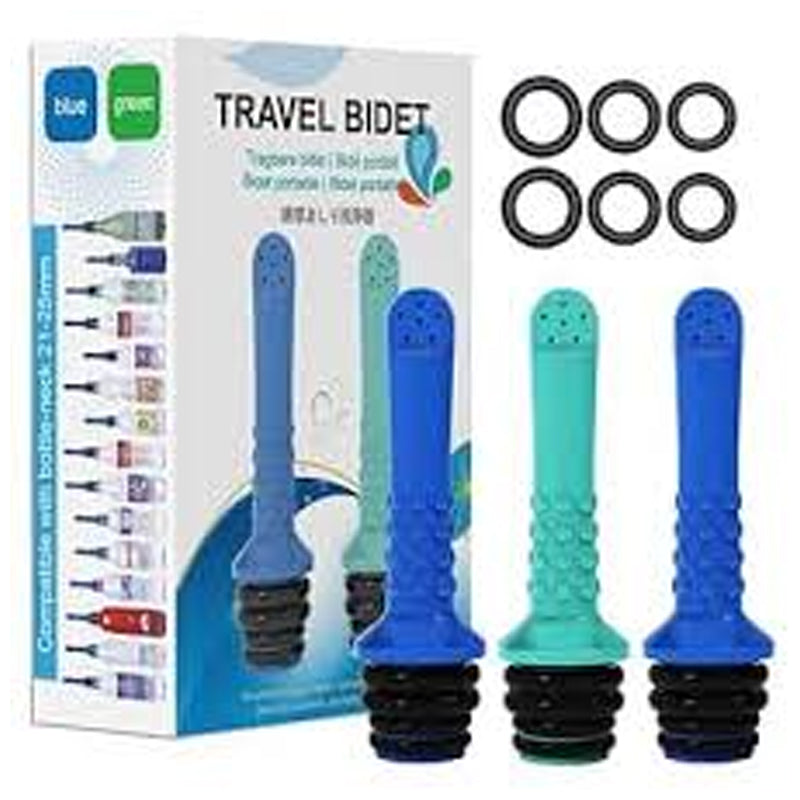 2Pc Portable Travel Bidet Head Adjustable
