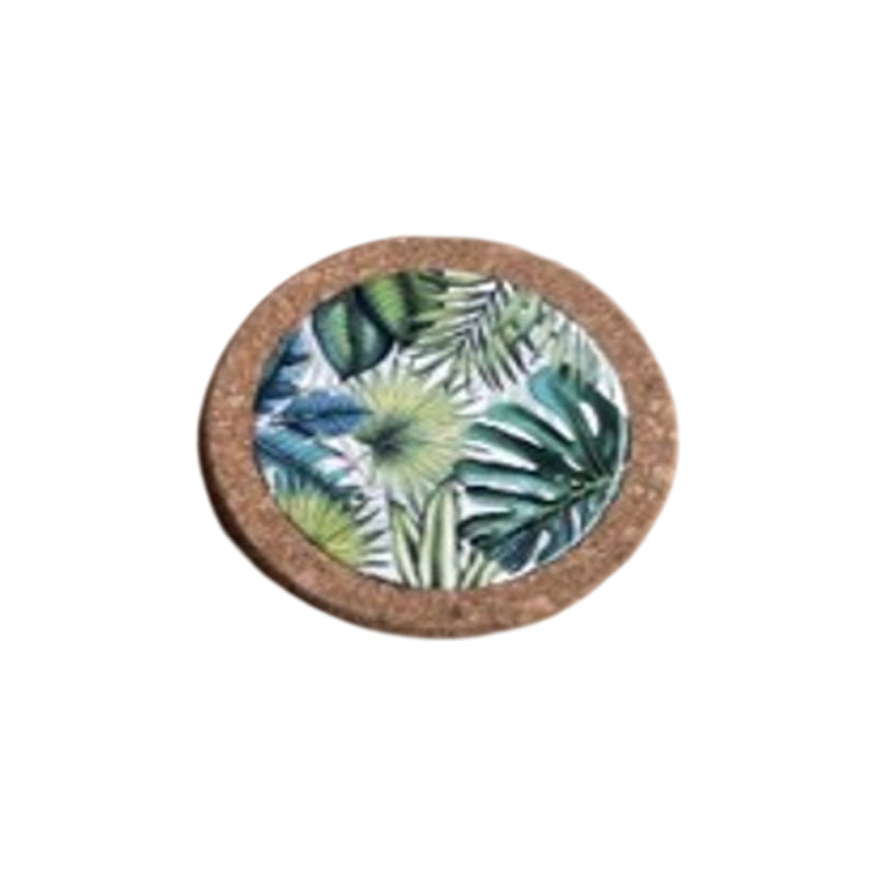 Round Cork Trivate 10Cm-Multicolour