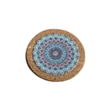 Round Cork Trivate 10Cm-Multicolour