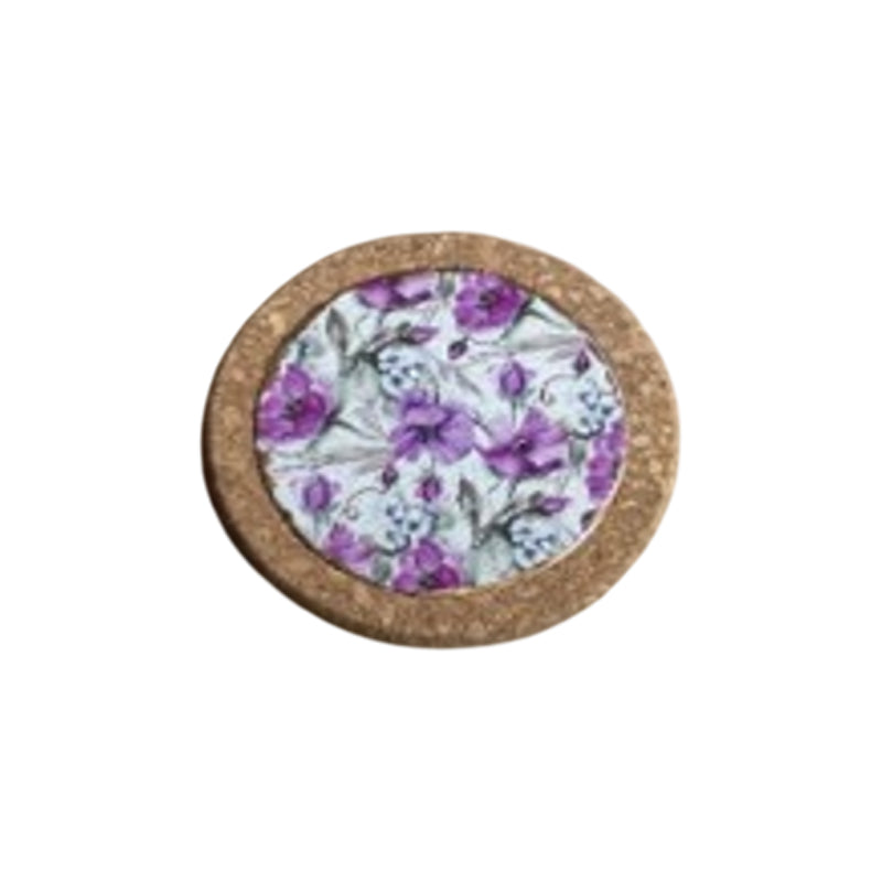 Round Cork Trivate 14Cm-Multicolour