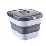 Collapsible Storage Container 13L 33.52824.5 (Height After Folding 10.5Cm) 1085G-Grey