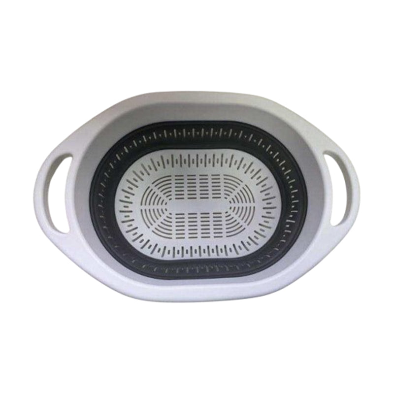 Collapsible Draining Basket 4L 3523.512.5 (Height After Folding 5Cm) 177G-Grey