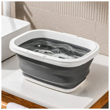 Collapsible Basket 10L 3827.3517.5 (Height After Folding 6Cm) 500G-Grey
