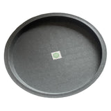 Plastic Round Planter Caddy-22Cm-Grey