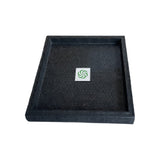 Plastic Square Planter Caddy-29Cm-Black