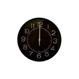 Round Wall Clock-24Cm-Black