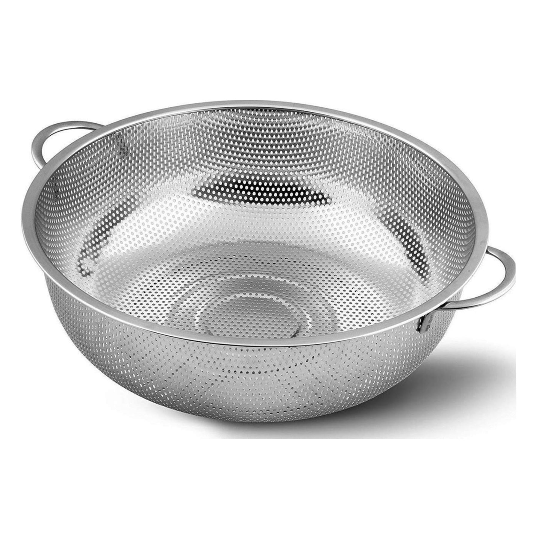 Stainless strainer with handle