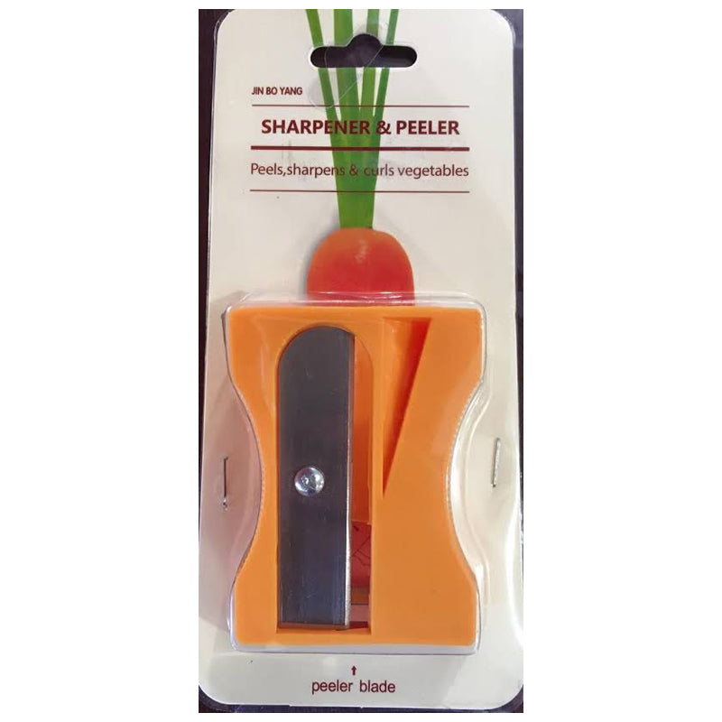 Jin Bo Yang Sharpener & Peeler - Orange