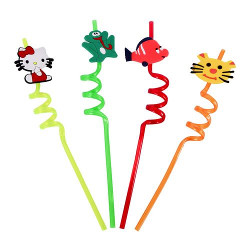 Drinking straws Set 4 Pcs
