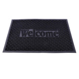 Square Welcome mat - Black 50x80cm