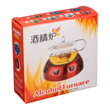 Tea Lighter Steel Stove 13.5Cm - Purpul