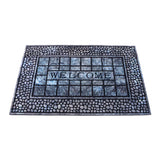 Floor Durable Mat With Card 58X88Cm - Grey