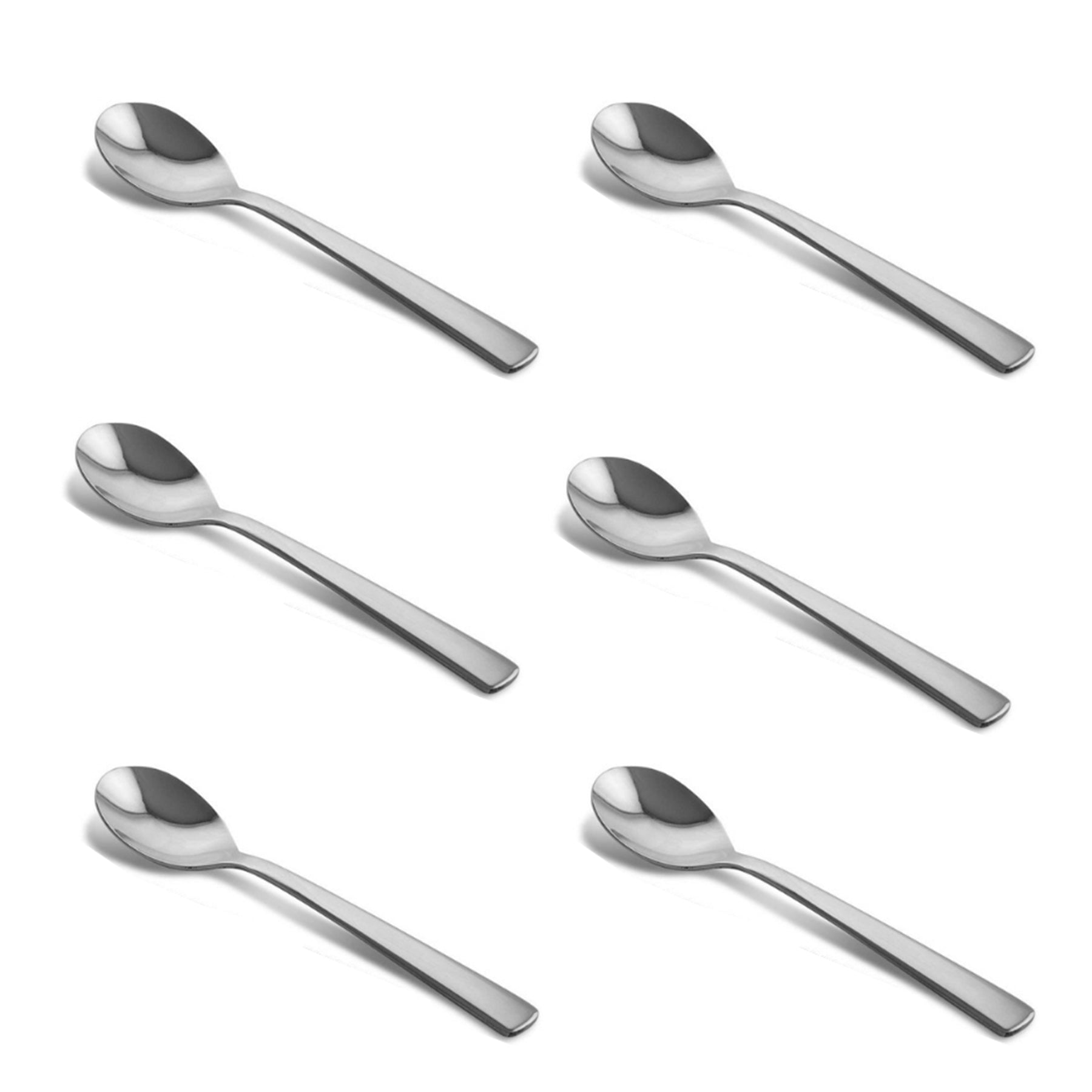 Dessert Spoon 6 PCS Set - Silver