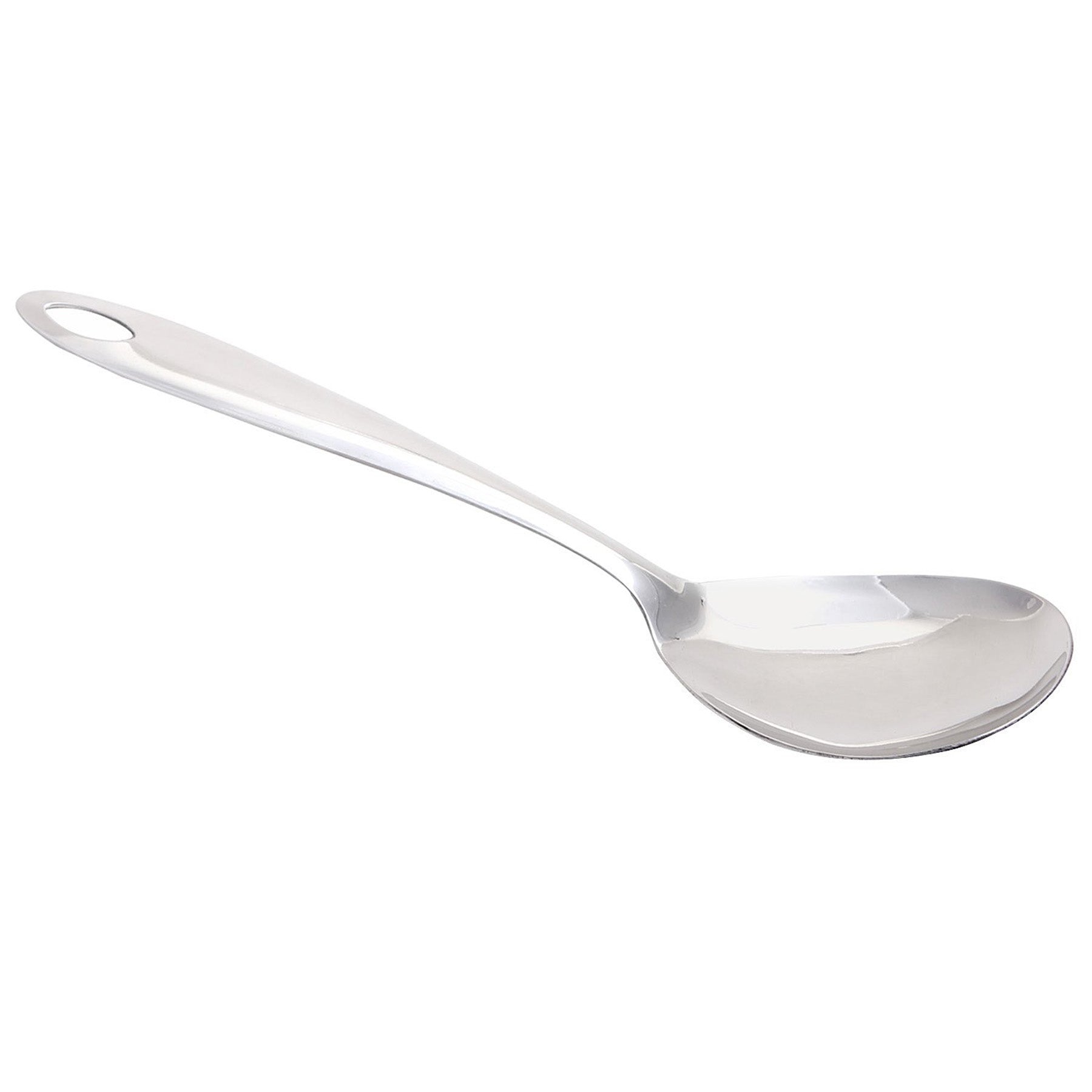 Oval Serving Spoon - Silver