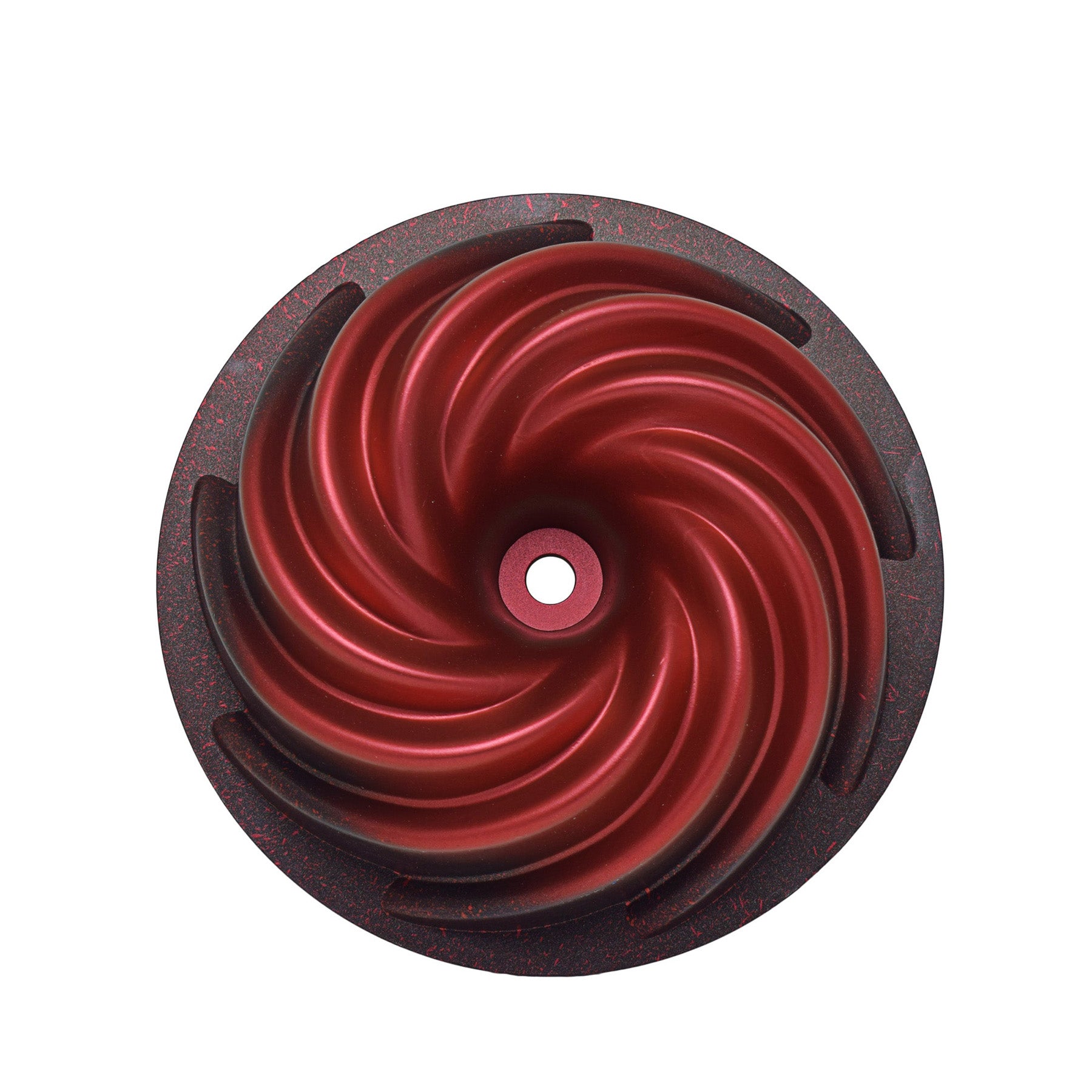 Granite Round Cake Mold - Red