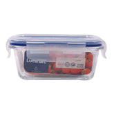 Rectangular Food Canister , Clear Color