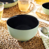 Terracotta Bowl Green 14.5cm