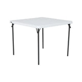 Folding top table - White